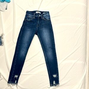 Girls KanCan Buckle Jeans size 7